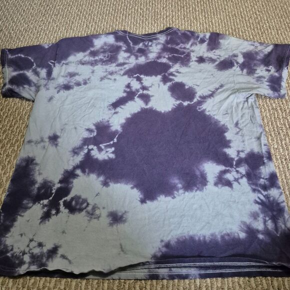 Ice Cube Shirt Adult XL Blue Graphic Tie Died Hip Hop Music Rock Band Mens - Picture 4 of 5